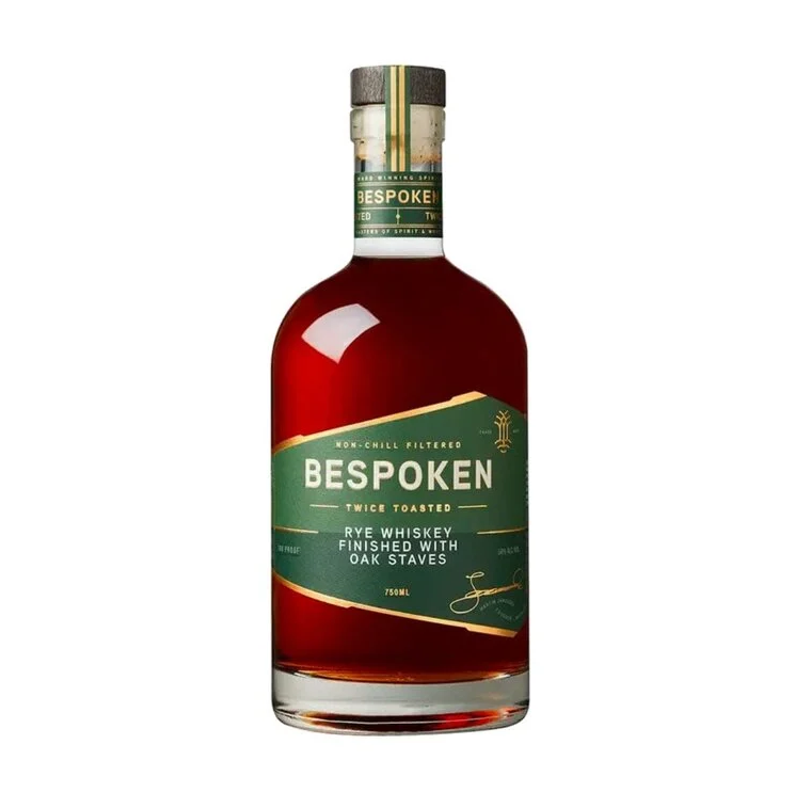 Bespoken Spirits Twice Toasted Rye Whiskey 750mL