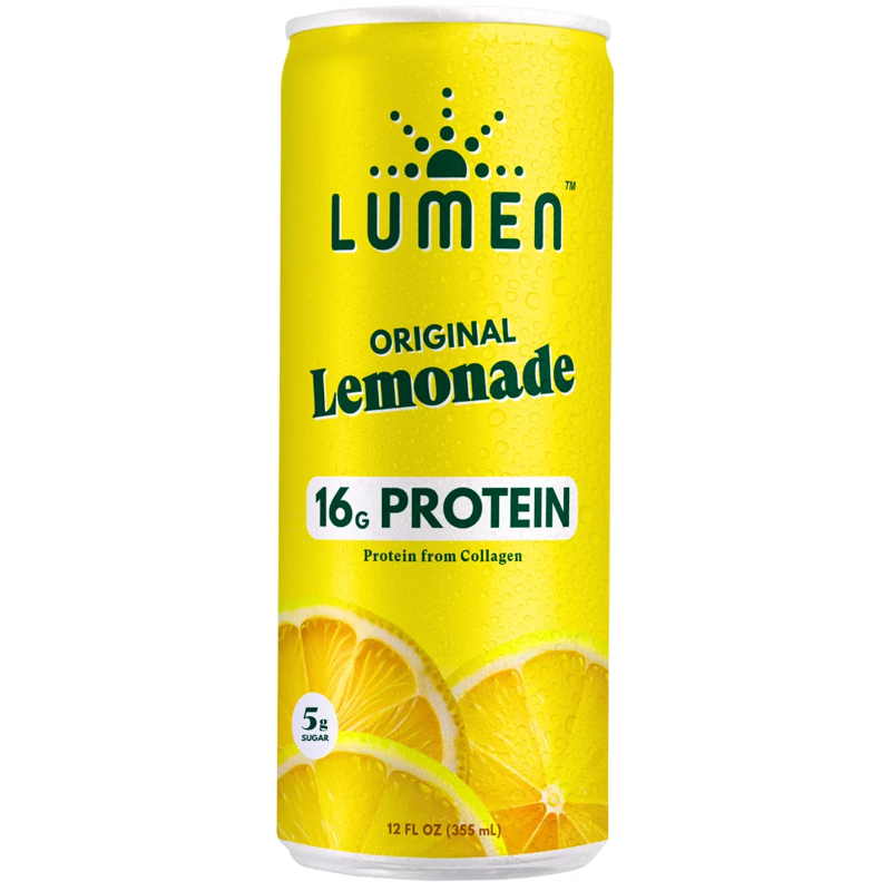 Lumen Original Protein Lemonade 12oz Can