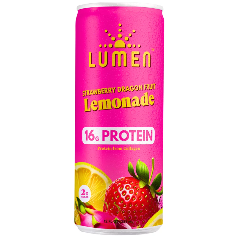 Lumen Strawberry Dragon Fruit Protein Lemonade view 1