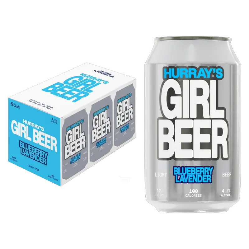 Hurray's Girl Beer Blueberry Lavender Light view 1