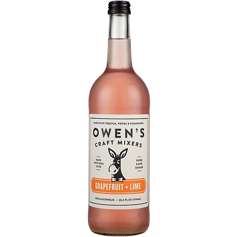 Owen's Craft Mixers Grapefruit + Lime 750 mL