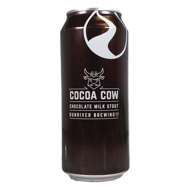 Sunriver Brewing Co. Cocoa Cow Chocolate Milk Stout 16oz can