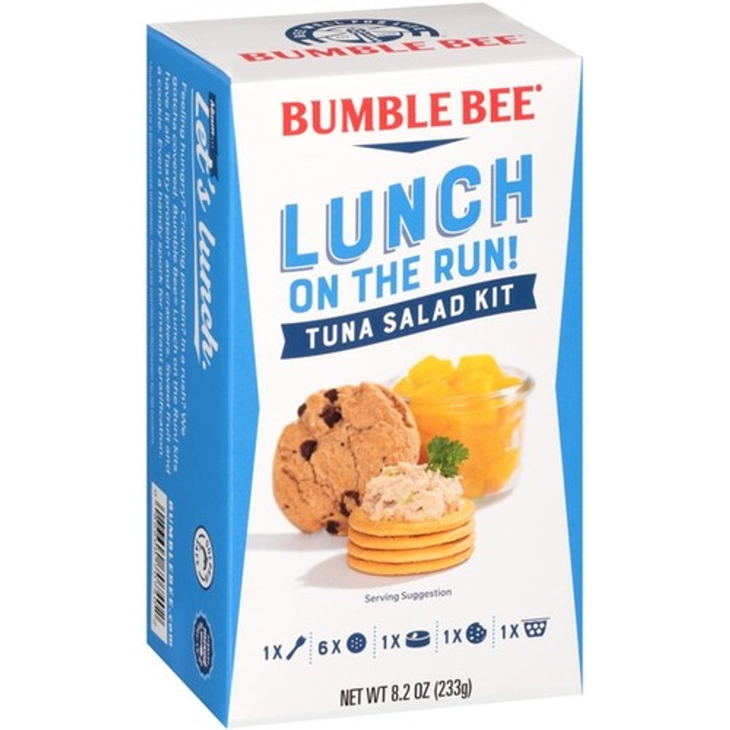 Bumble Bee Lunch On The Run Tuna Salad Kit 8.2oz Box