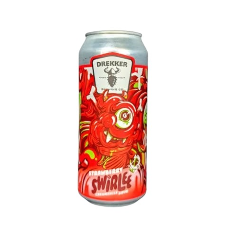 Drekker Swirlee Strawberry Swirl 4pk 16oz cans