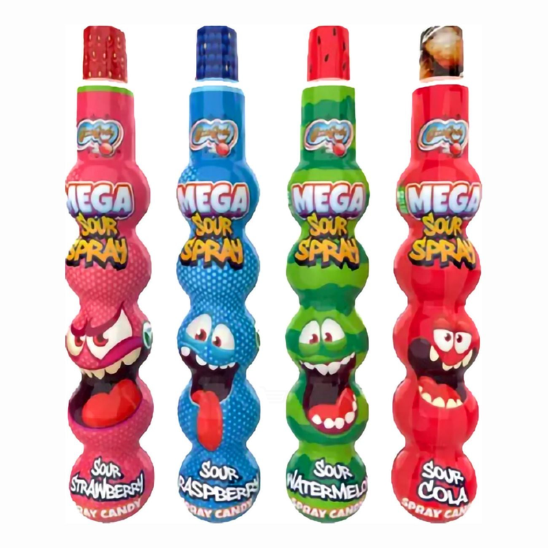 MEGA Sour Spray Sour Cola 3.04oz Bottle