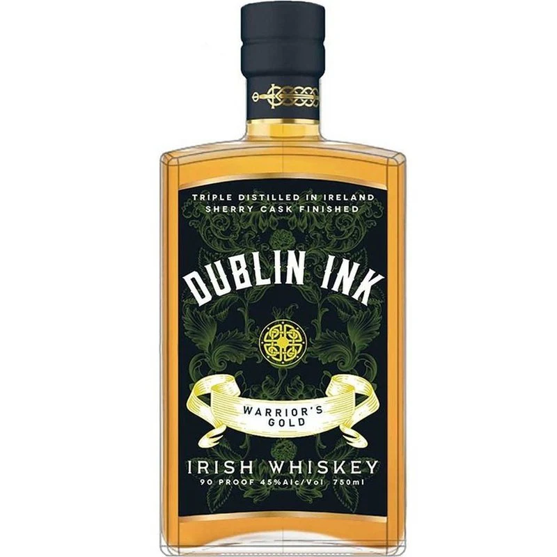Dublin Ink Warriors Gold Irish Whiskey