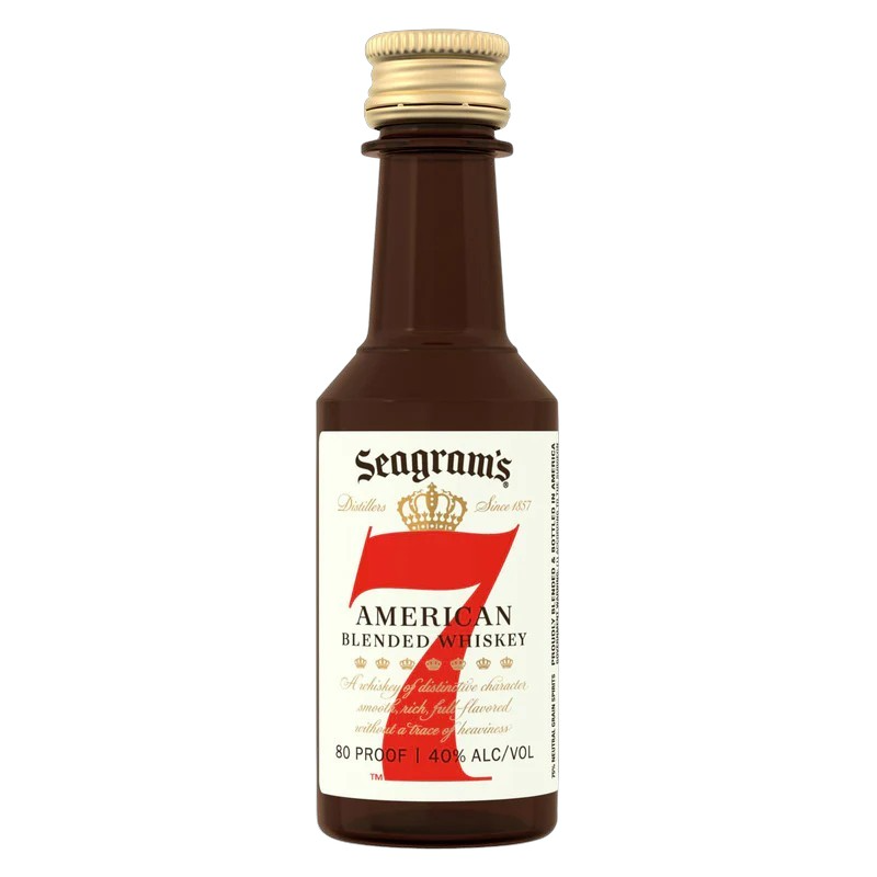 Seagram's 7 Crown American Blended Whiskey view 1