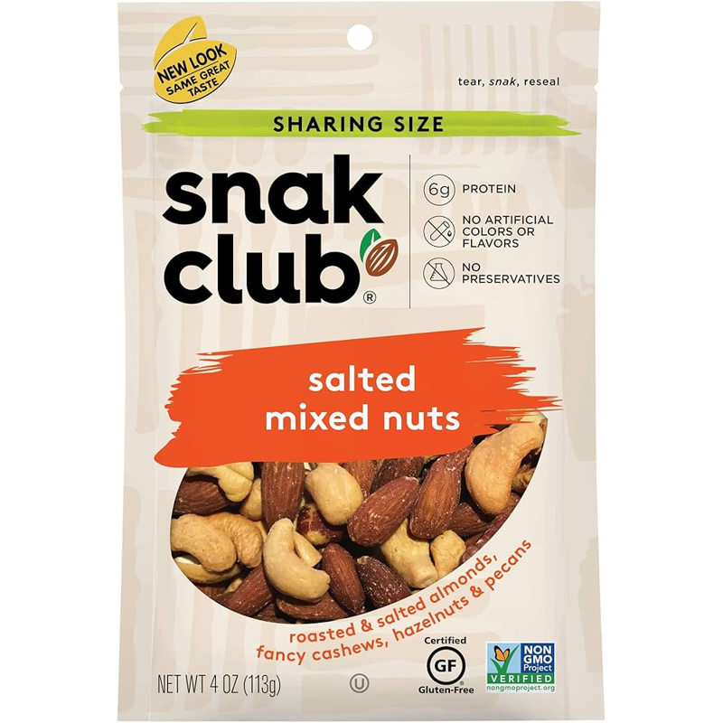 Snack Club Salted Mixed Nuts view 1