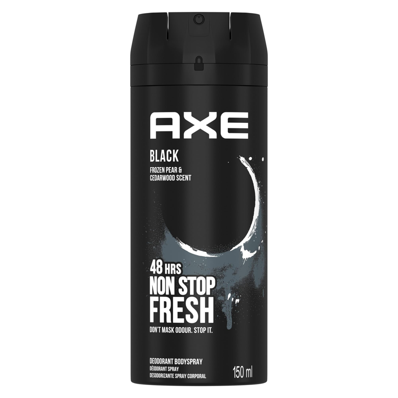 AXE Black Body Spray Deodorant view 1
