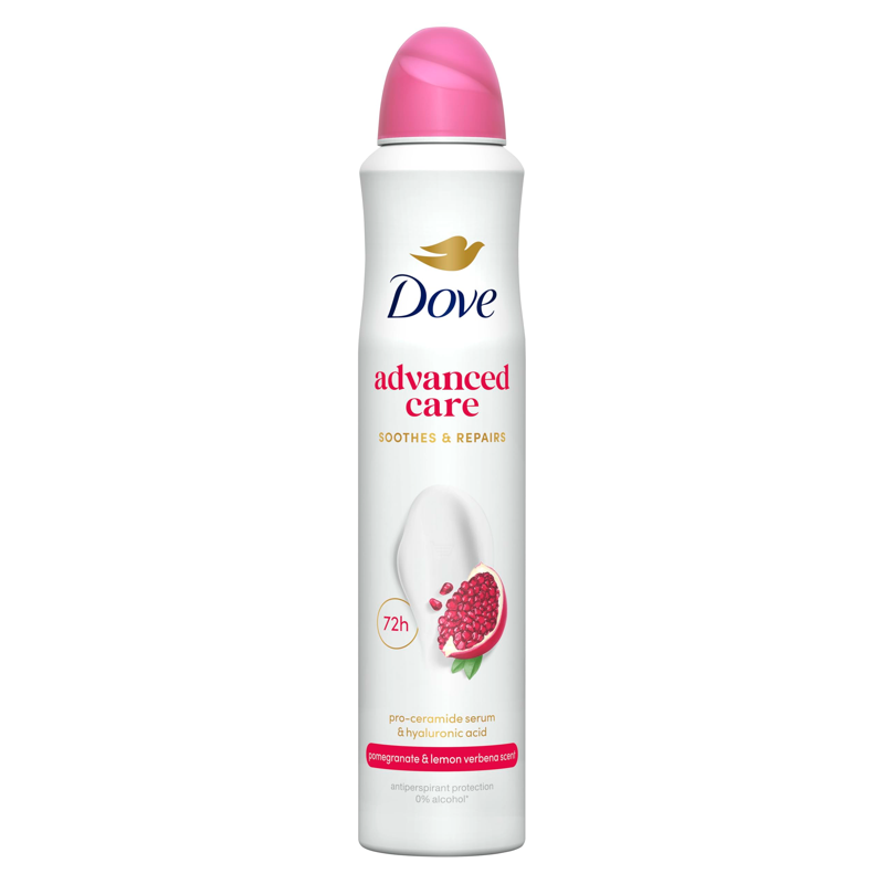 Dove Go Fresh Pomegranate & Lemon Verbena Antiperspirant Deodorant Spray view 1