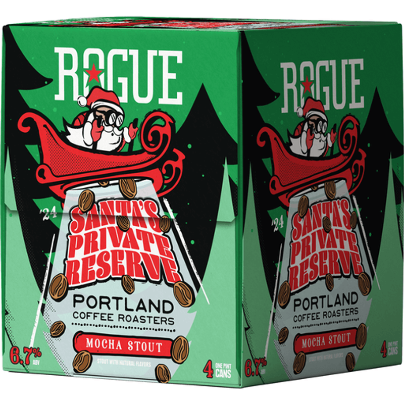 Rogue Santa's Private Reserve Mocha Stout 4x16oz cans