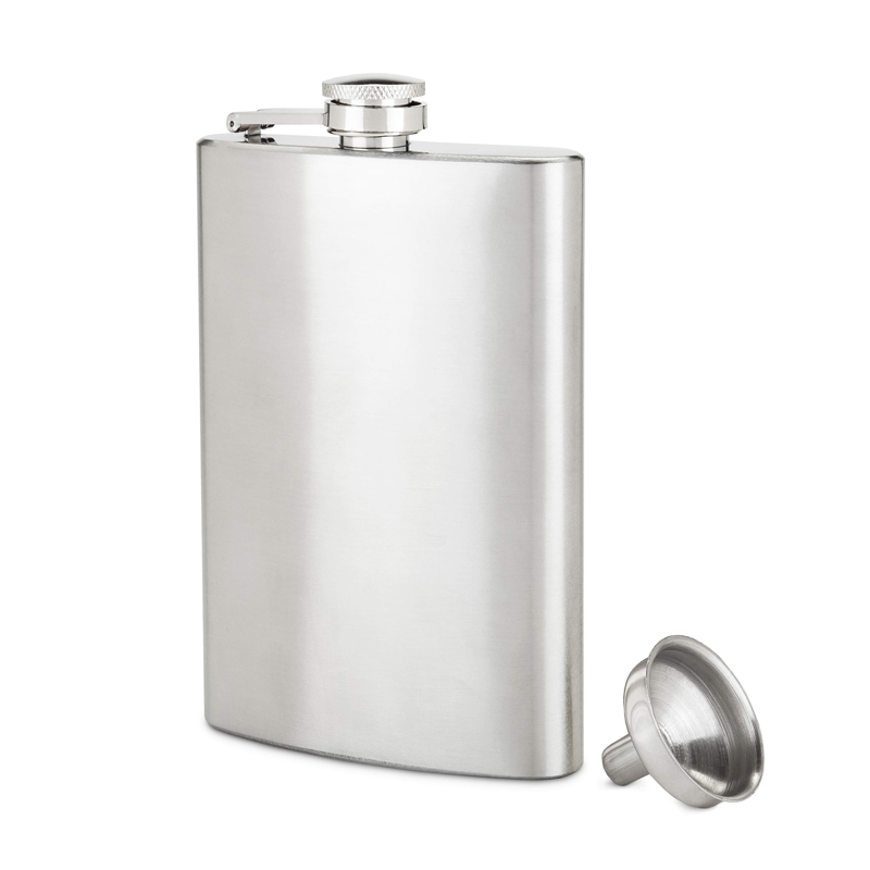True Stainless Steel Flask 8oz