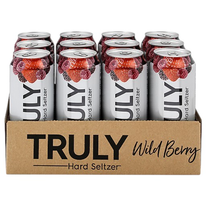 Truly Hard Seltzer Wild Berry view 1