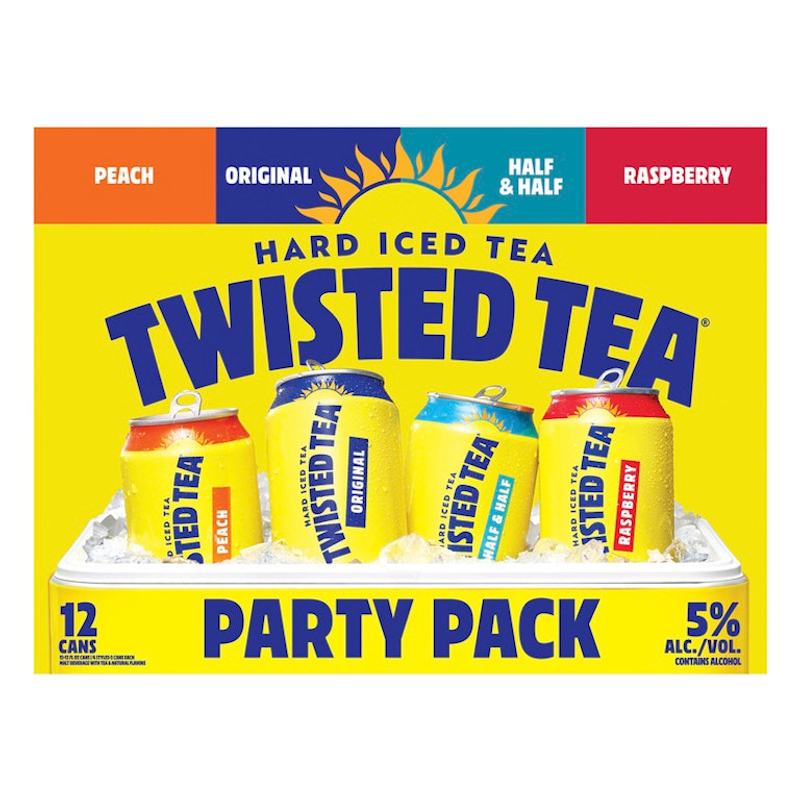 Twisted Tea Hard Iced Tea Variety Pack 12pk 144oz cans