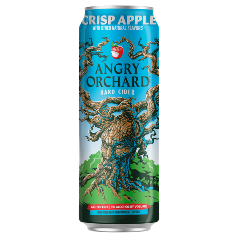 Angry Orchard Crisp Apple Hard Cider 19oz can
