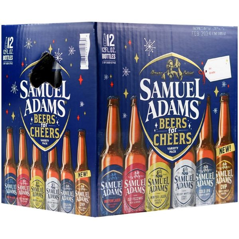 Samuel Adams Variety Pack 12pk 12oz bottles
