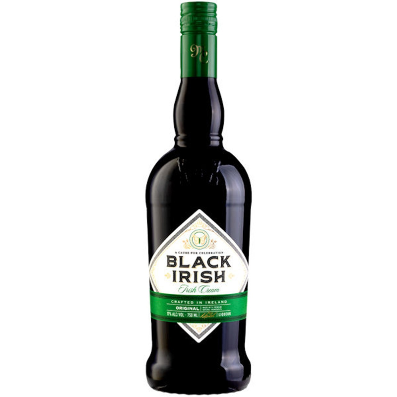 Black Irish Original Irish Cream Liqueur 750mL