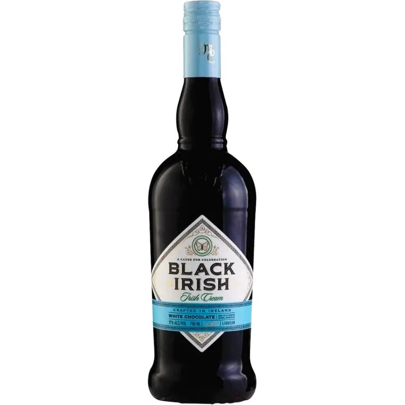 Black Irish White Chocolate Irish Cream Liqueur 750mL