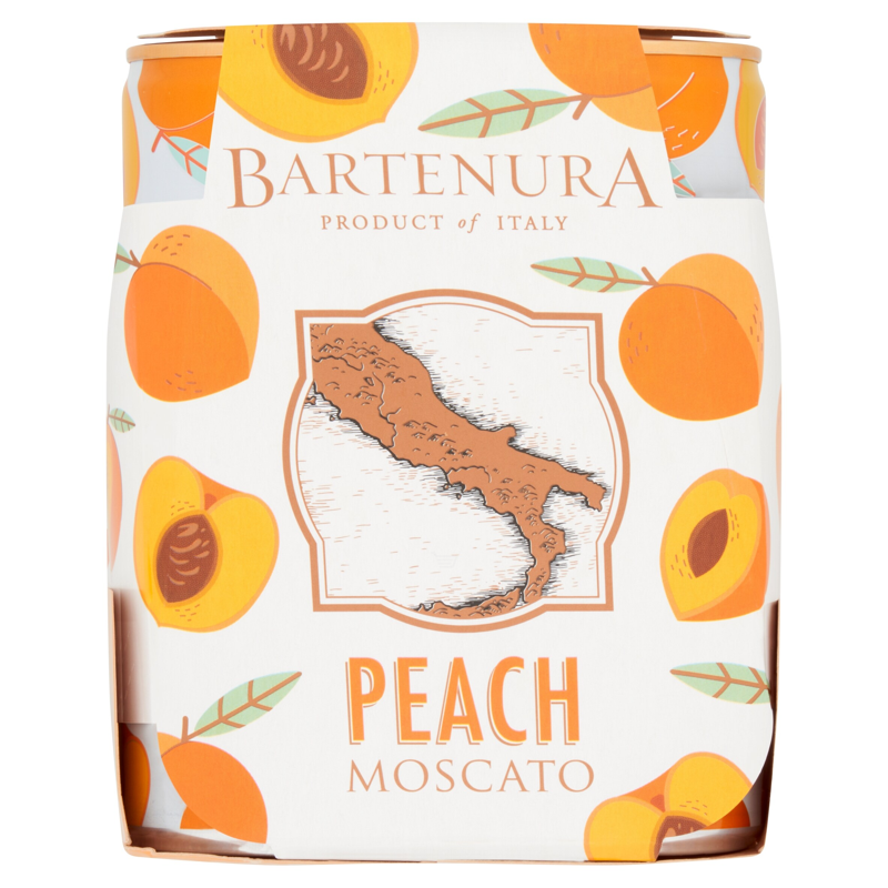 Bartenura Peach Moscato 4-pack 1000mL