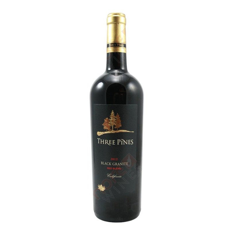 Three Pines Black Granite Red Blend 750mL