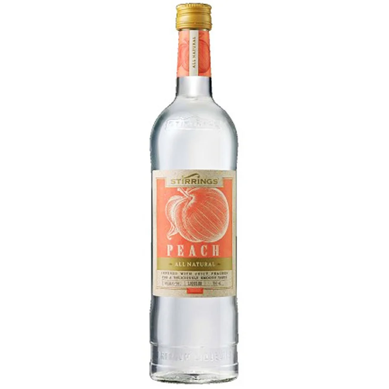 Stirrings Peach Liqueur 750mL