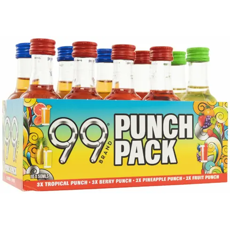 99 Brand Punch Pack 10x50mL