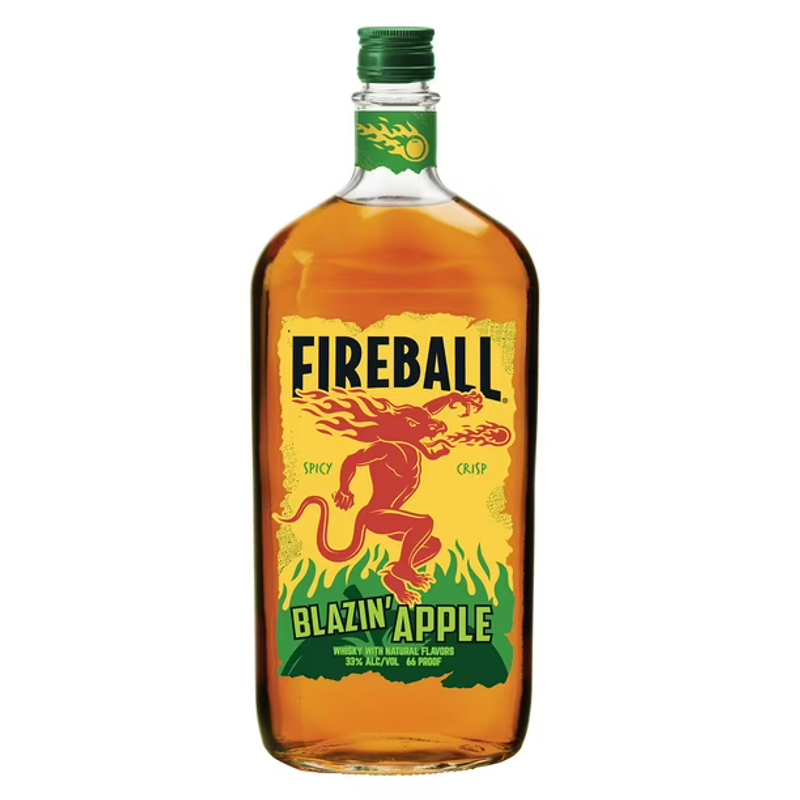 Fireball Blazin' Apple Cinnamon Whisky view 1