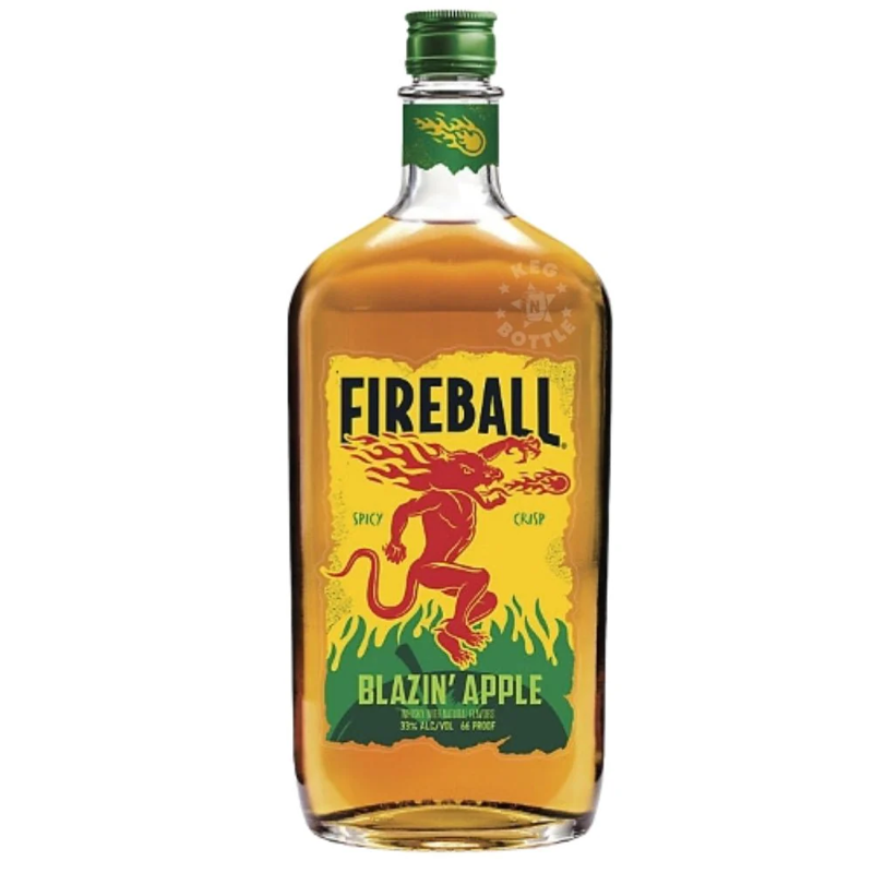 Fireball Blazin' Apple Cinnamon Whisky 750mL