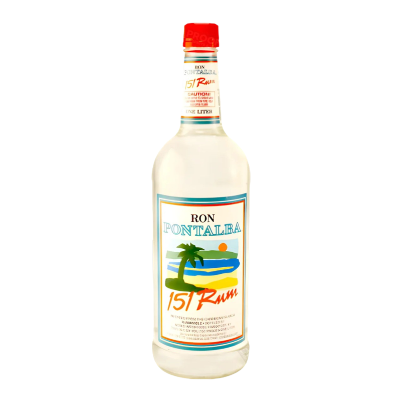 Ron Pontalba 151 Proof Overproof White Rum