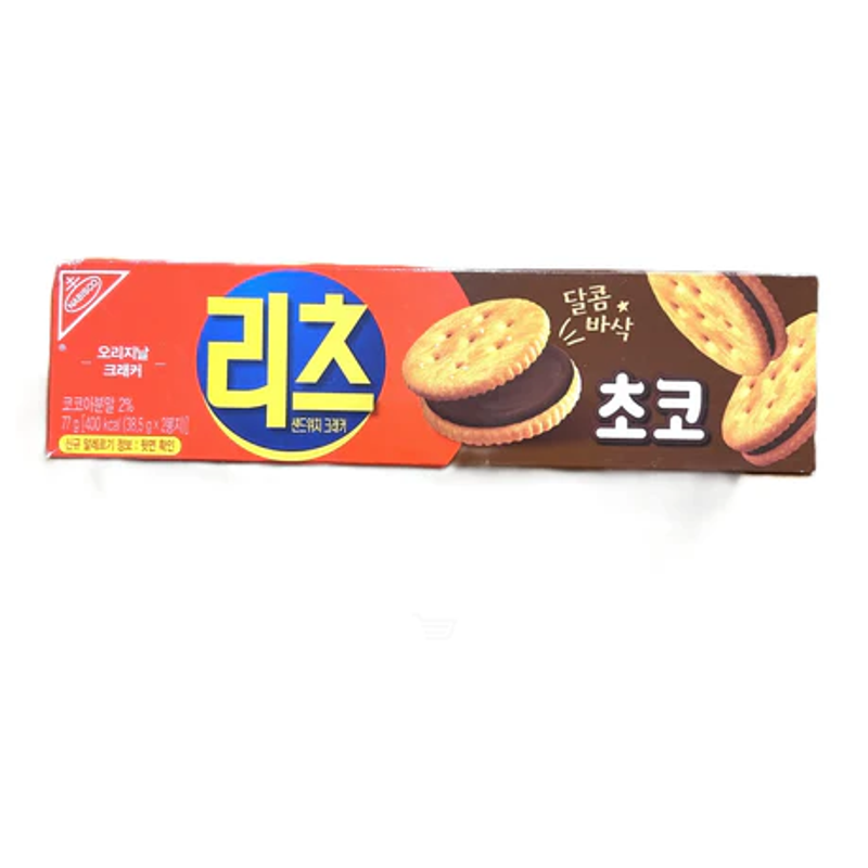 Ritz Chocolate Creme Sandwich Crackers 77g