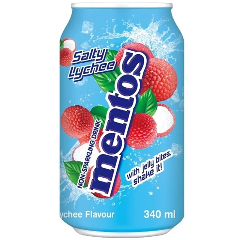 Mentos Salty Lychee 340mL