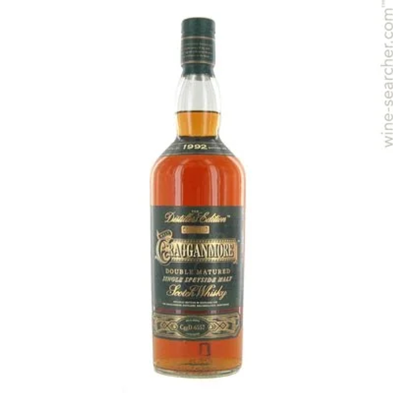 Cragganmore Distillers Edition Double Matured 1992 750mL