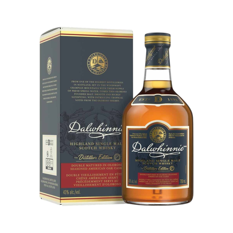Dalwhinnie Distillers Edition Highland Single Malt Scotch Whisky 750mL