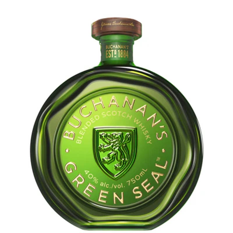Buchanan's Green Seal Blended Scotch Whisky 750mL