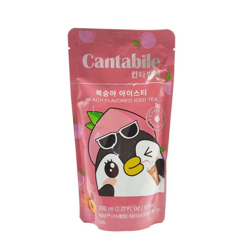 Cantabile Peach Iced Tea 230mL