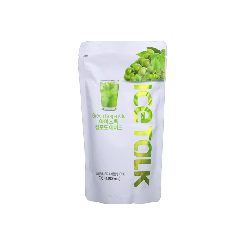 Ice Talk Green Grape Ade 230mL