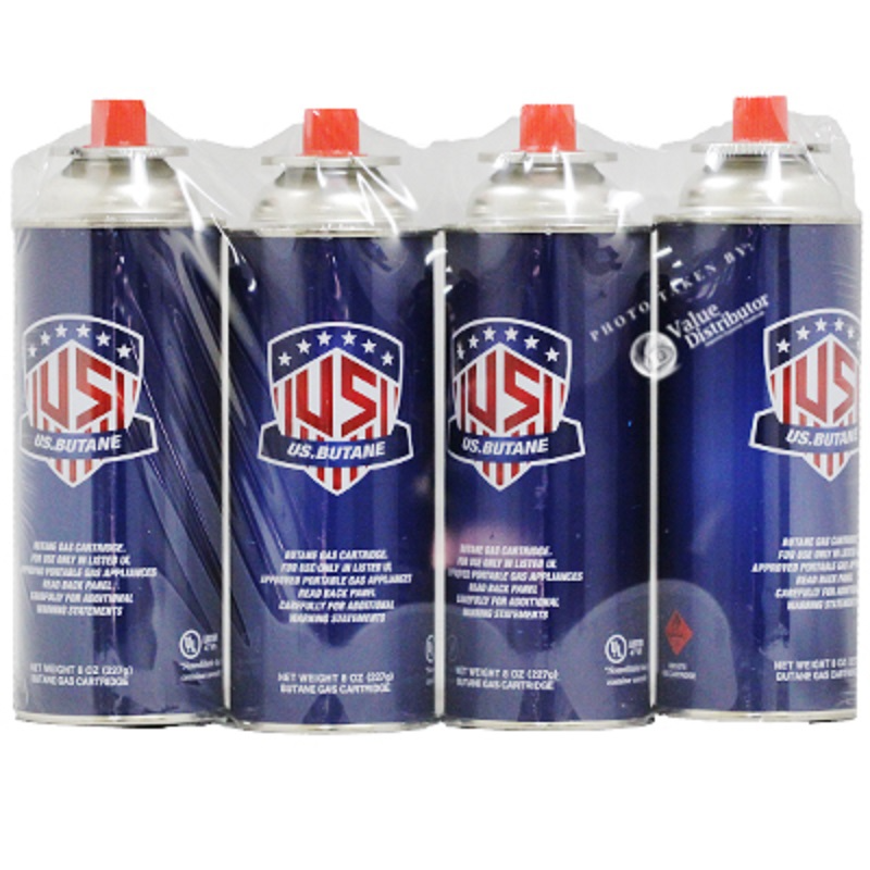 US Butane Gas Cartridge view 1