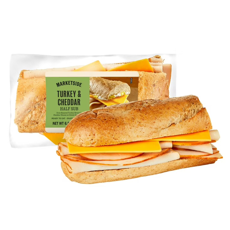 Marketside Turkey & Cheddar Sub Sandwich view 1