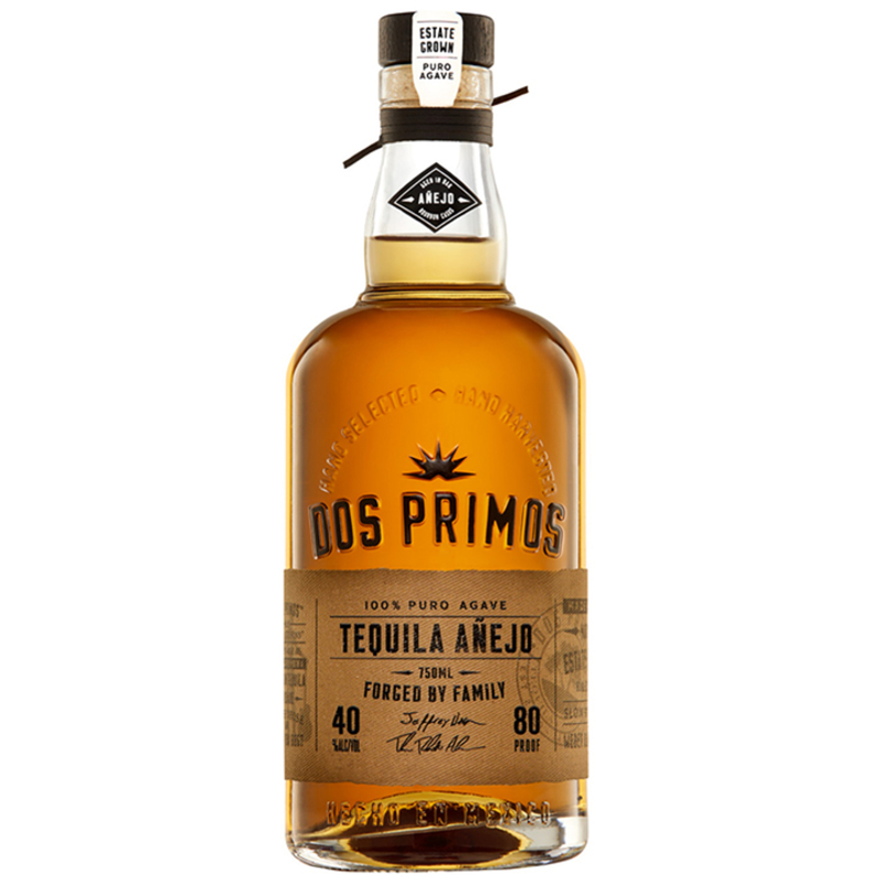 Dos Primos Añejo Tequila view 1