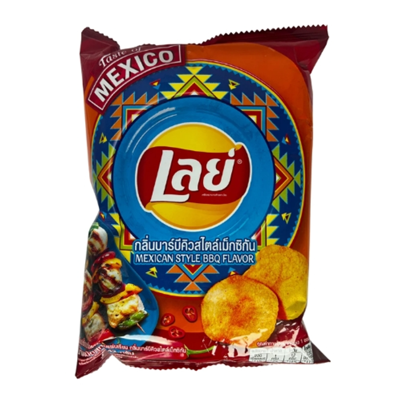 Lay's Mexican Style BBQ Potato Chips 42g Bag