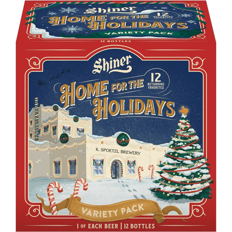 Shiner Home for the Holidays Variety Pack 12pk 12oz bottles