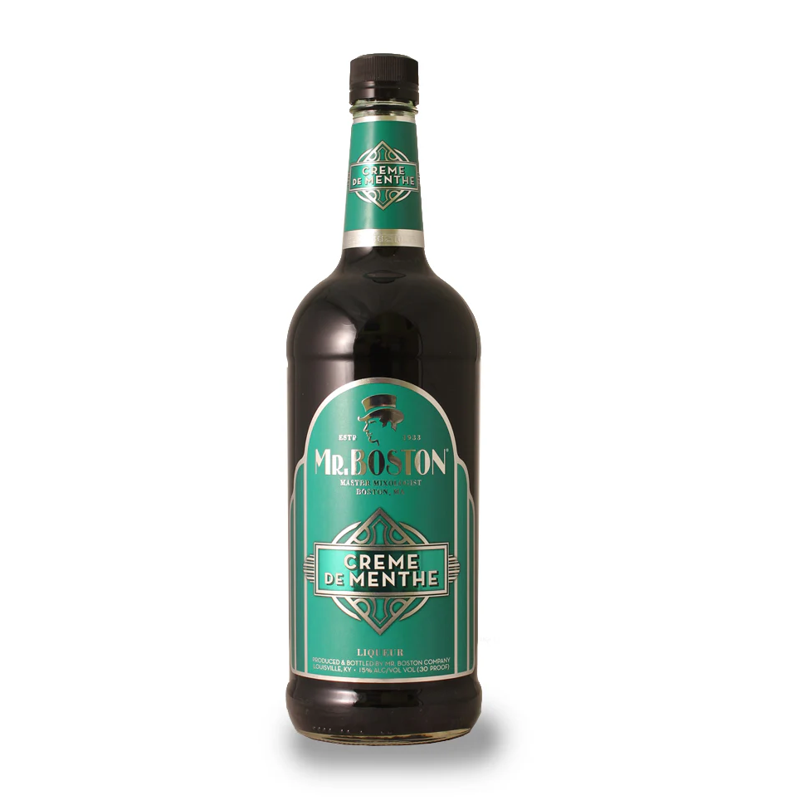 Mr. Boston Creme de Menthe Green view 1