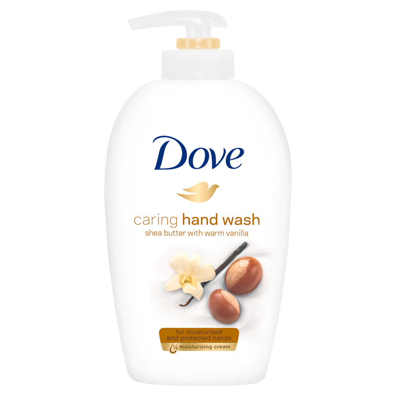 Dove Nourishing Hand Wash Shea Butter & Warm Vanilla Scent 250mL