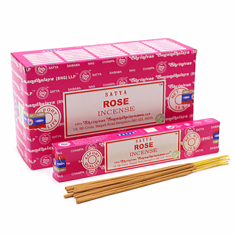 Satya Rose Incense Sticks view 1