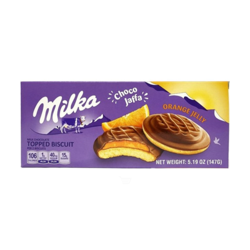 Milka Choco Jaffa Orange Jelly 5.19oz Box