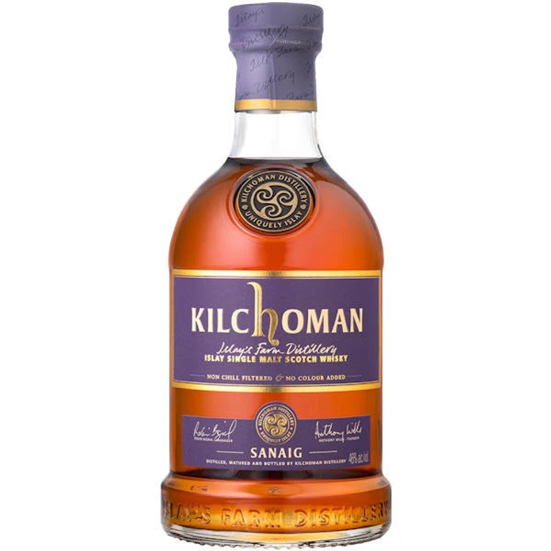 Kilchoman Sanaig Islay Single Malt Scotch Whisky 750mL