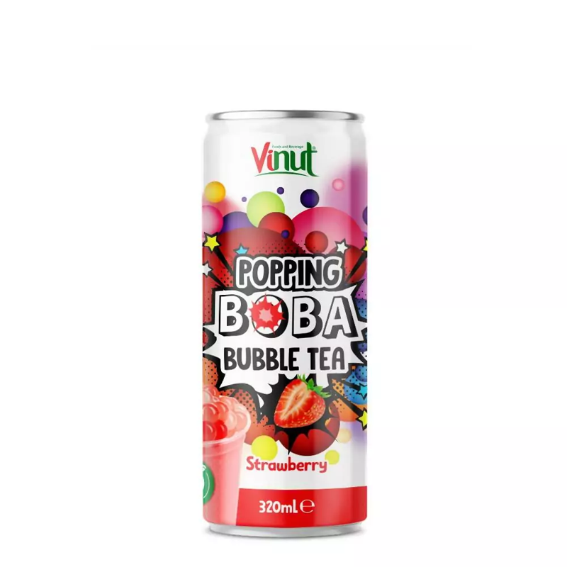 Vinut Popping Boba Strawberry 320mL