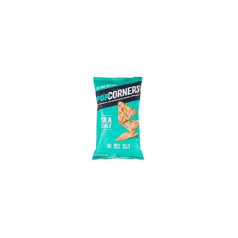 PopCorners Sea Salt Popped-Corn Snack 5oz Bag