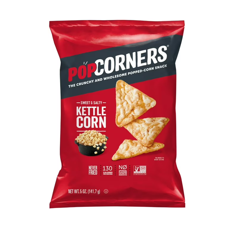PopCorners Sweet & Salty Kettle Corn 5oz bag