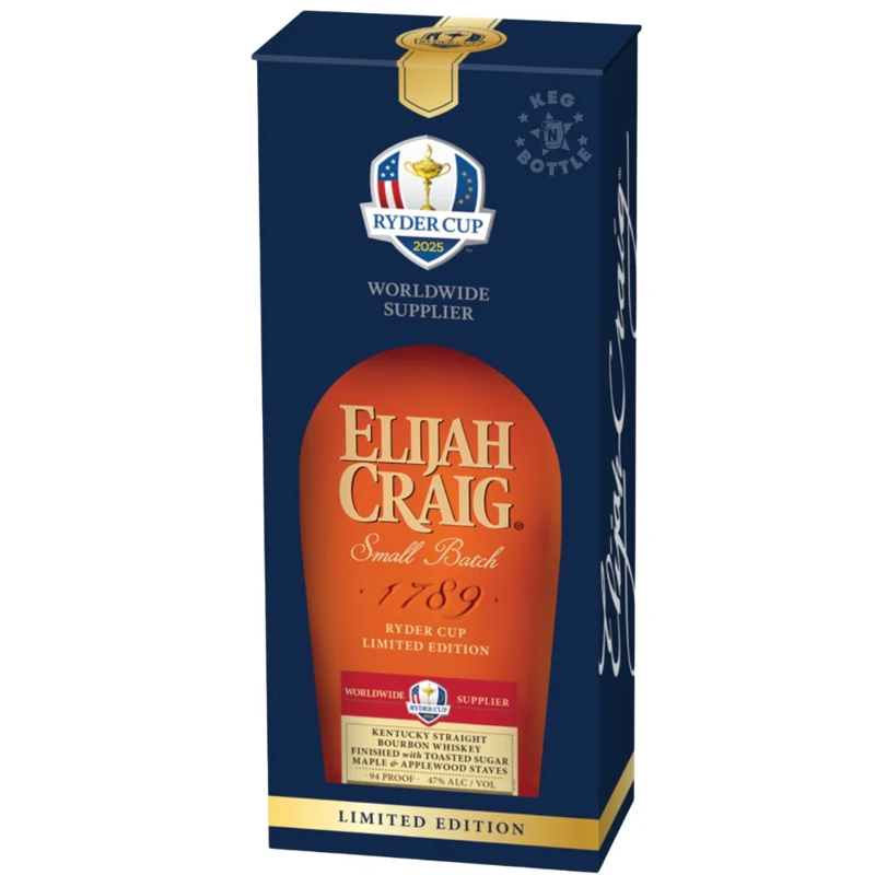 Elijah Craig Small Batch Bourbon Ryder Cup Limited Edition 2025 view 1